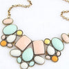 Fashionable Geometry Pendant Chain Necklace