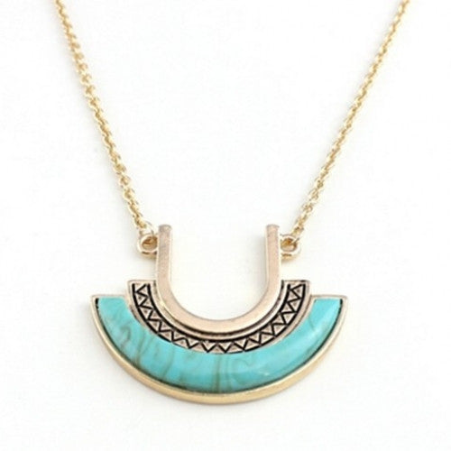 Exquisite Turquoise Necklace Fashion Charm