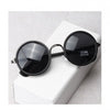 Fashion Retro Roundness Colours Sunglasses