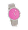 Unique Simple Round Dial Woman Watch